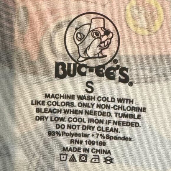 Buc-ees Blue Hawaiian‎ Button Up Fishing Shirt - Size Small - Picture 3 of 5